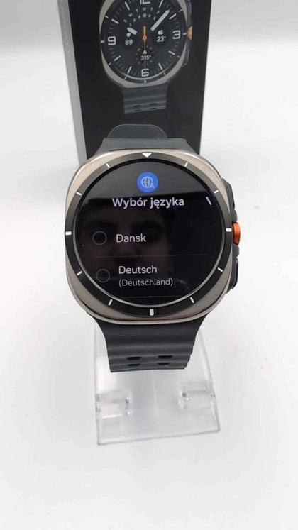 Samsung Galaxy Watch Ultra 47mm SM-L705 Smart Watch LTE+GPS- Titanium Grey - Boxed W/ Orange Strap