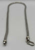 925 silver rope style chain 44.86g 16'' boxed