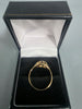 9CT Gold Ring 2.9G Size S HM 375 With Stone