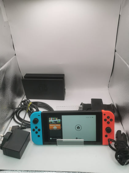 Switch Console, 32GB HAC-001-01 + Mixed Joy-Con, with Charger,Dock and accessories