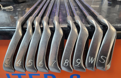 Ping 1SFK Irons Black Dot 3-9 + PW + SW - Steel Shaft