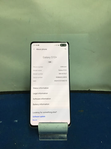 Samsung Galaxy S10+ - 128GB Storage
