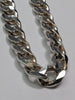 HEAVY SILVER CURB CHAIN  PRESTON STORE