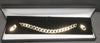 9CT Yellow Gold Thick Curb Chain Bracelet - 8" Long - 18.55 Grams