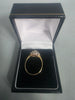 9ct Gold Ring 375 2.3G CZ Size P