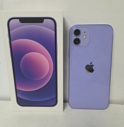 iPhone 12 - Purple - Unlocked 64Gb 80% Battery Health boxed
