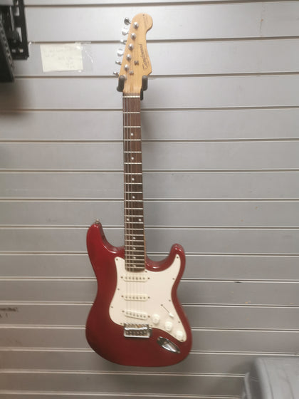 tanglewood nevada red electric guitar-scratches on body