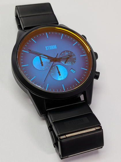 Storm Crusader Blue Dial Watch Boxed