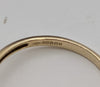 375 9CT Hallmarked, Yellow Gold, Tiered Floral Cluster Ring, Size P, 1.82G
