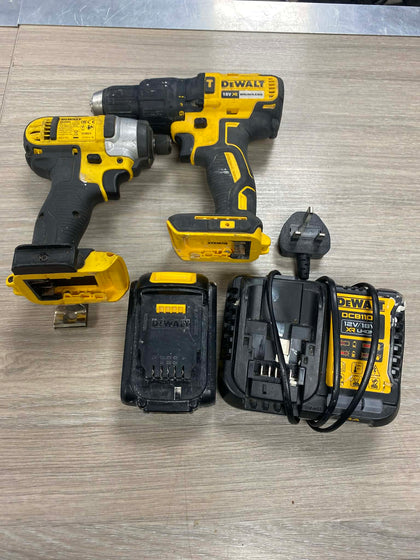 DeWalt Impact Driver. Combi Drill, Battery & Charger Set