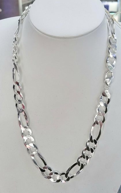 Silver Curb Chain 22