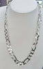 Silver Curb Chain 22" **Brand New**