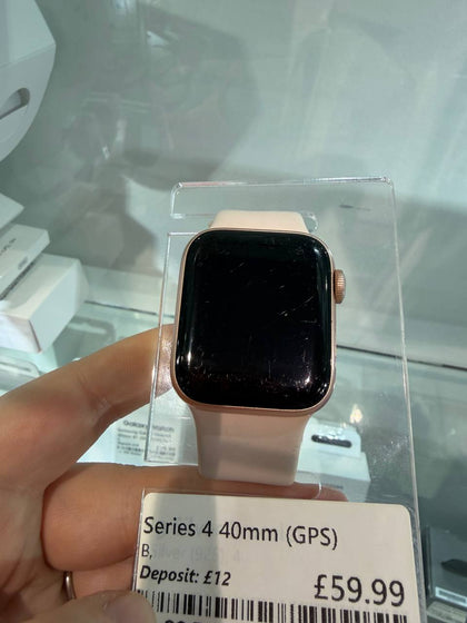 Watch Series 4 (GPS) Gold Aluminium, 40mm