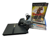 SONY PS2 PLAYSTATION 2 SLIM CONSOLE WITH GAMES PRESTON STORE