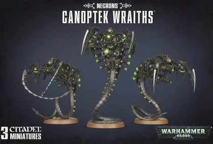 Warhammer 40k Games Workshop Canoptek Wraiths Necrons Figurine Games