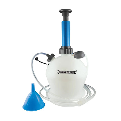 Silverline 104616 Oil & Fluid Extractor Pump - 4Ltr