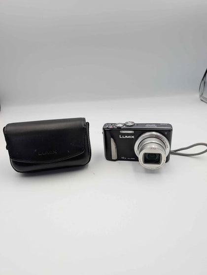 Panasonic Lumix DMC-TZ25 12.1MP Digital Camera - Great Condition - Unboxed With Leather Case