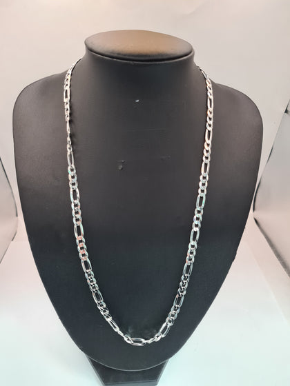 BRAND NEW SILVER CHAIN 925, WEIGHT 24.47 LENGHT 24