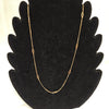 9ct Yellow Gold Station Necklace
