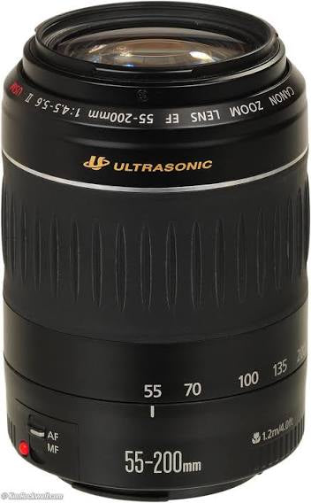 Canon Zoom Lens EF 55-200mm Ultrasonic 1 : 4.5-5.6 II USM