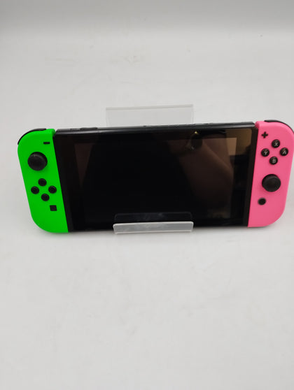 Switch 32GB - Black With multi coloured joy cons