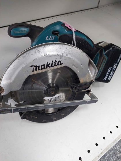 makita 1`8v Cordless LXT Circular saw DSS611 with Makita 5AH Battery