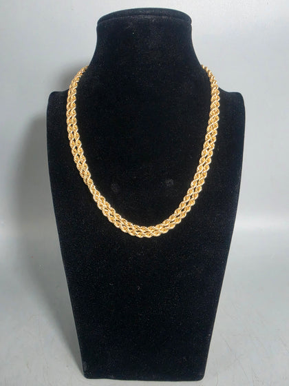14ct Gold Necklace 585 12.9G 32'' in length