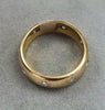 22ct Gold Ring with 8 Diamonds SIze "O1/2"