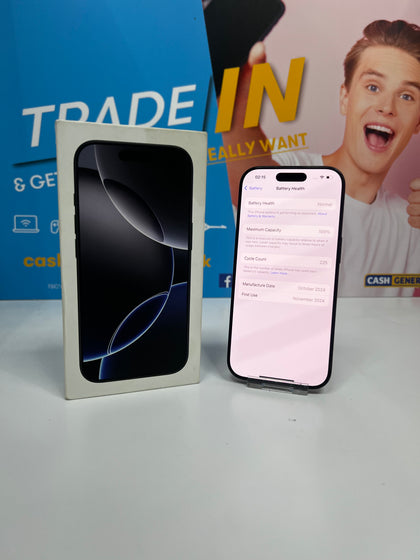 Apple iphone 16 Pro- 128GB- Unlocked *Apple Warranty*