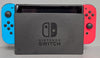 Nintendo Switch Console, 32GB + Neon Red/Blue Joy-Con, V2 ***Unboxed, With Aladdin & Lion King game***