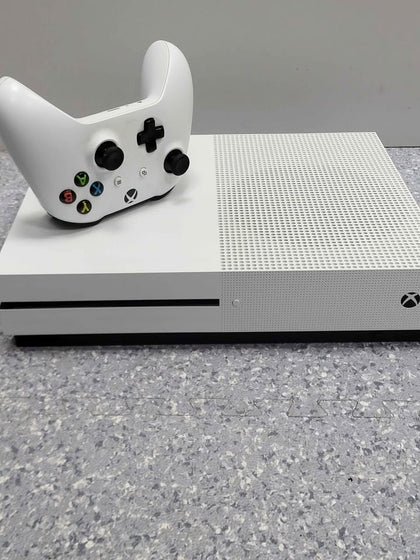 Xbox One S 1BT White unboxed with official wireless controller in White