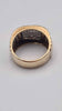 9ct Yellow Gold 0.5ct Diamond & CZ Rolex Style Ring - Size S - 8.48 Grams