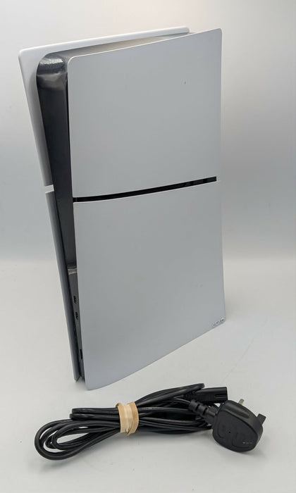 PlayStation 5 Slim Digital Edition Console, 1TB, White, No Controller