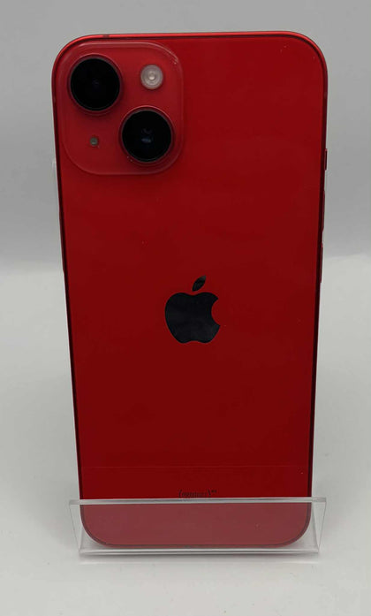 Apple iPhone 14 128GB Red 79% battery health * dent on top left Conner ref pic * unboxed