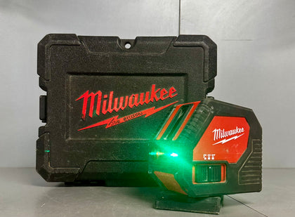 Milwaukee Green Cross Alkaline Line Laser