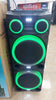 Thunder glow-1200 active speaker 1000w with LED lights & Bluetooth Boxed black **COLLECTION ONLY**