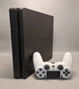Playstation 4 Slim Console, 500GB Black, with White Pad