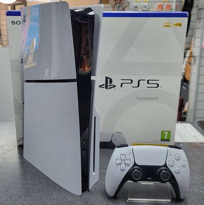 Playstation 5 Slim Console - 1TB - White - Boxed - Complete
