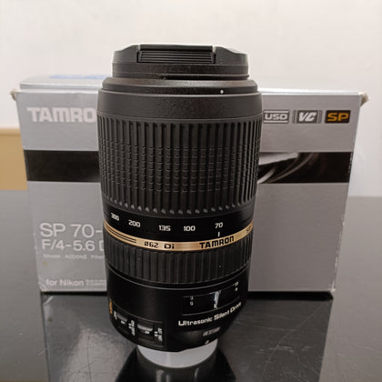 Tamron SP 70-300mm F4-5.6 Di VC USD Lens - Nikon