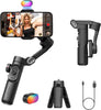 Foldable Portable 3-Axis Gimble for Smartphone-AOCHUAN Smart XE Kit