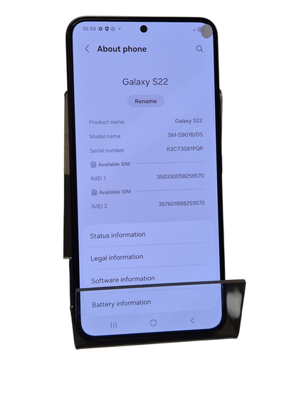 Samsung Galaxy S22 128GB Phantom Black
