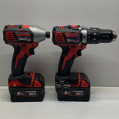 Milwaukee M18 BPP2C Combi Drill & Impact Driver 18V in Hard Case