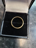 9CT Yellow Gold Band - Size K - 2.7G