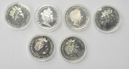 6 Collectors Coins
