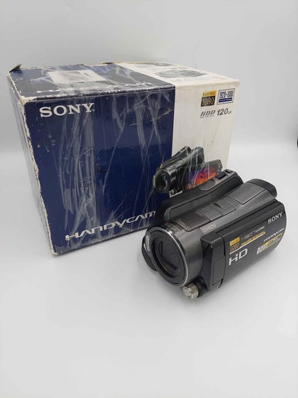 Sony HDR 120GB, High Definition Cam-Recorder, With Extra Battery, Remote And All Cables, Boxed