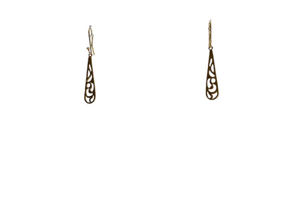 12ct pear drop earrings