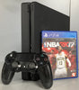 Sony Playstation 4 Slim 1TB Black Console Bundle ( + NBA2K17 ) ** Unboxed **