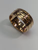 9ct Gold Barrel Wedding Band Ring