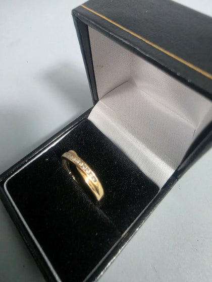 9ct GOLD RING 375 2.0G Size Q