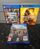 Playstation 4 Slim Console, 500GB with  3 Games